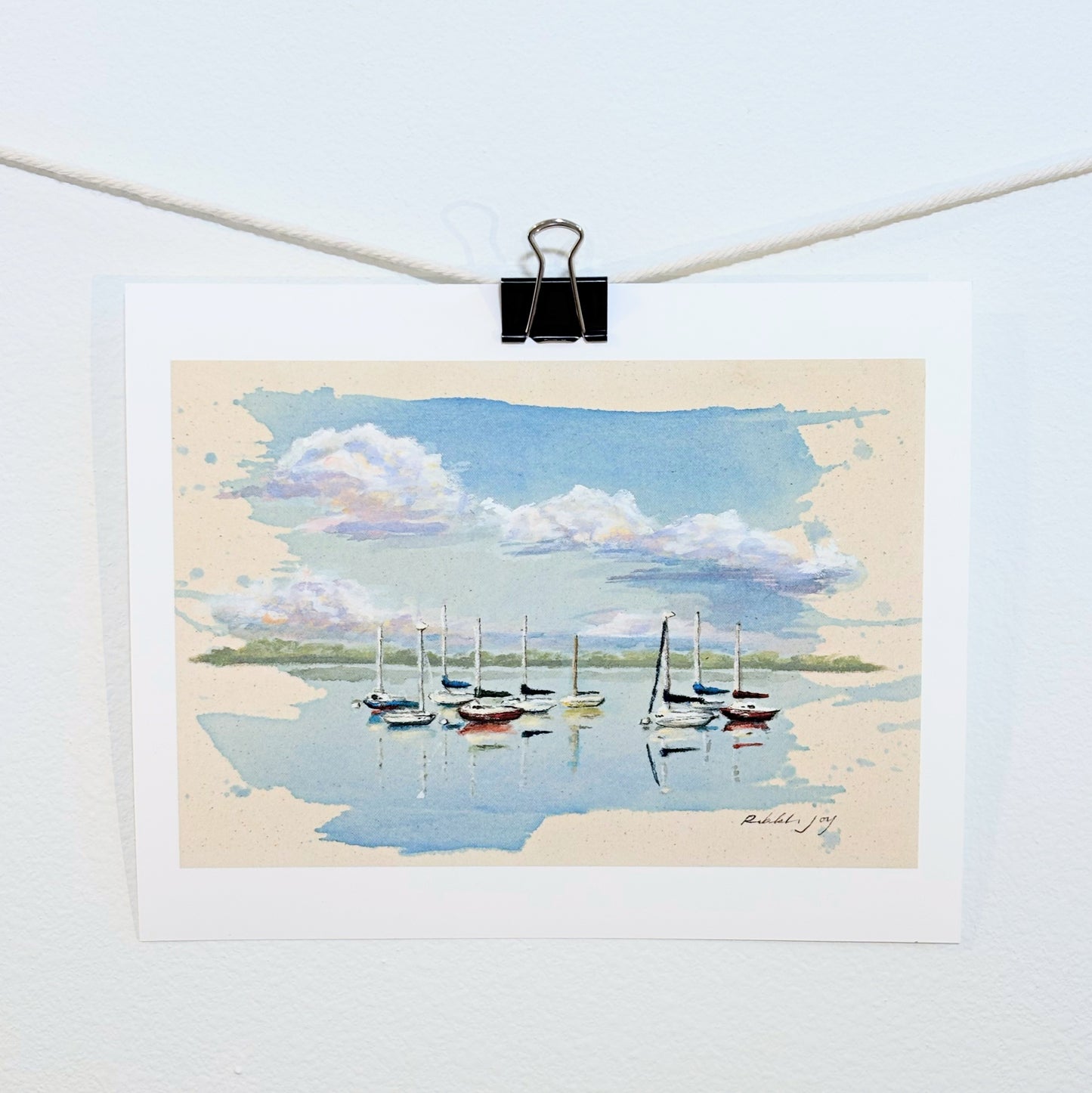 ‘Sailboat Study no.1’ print