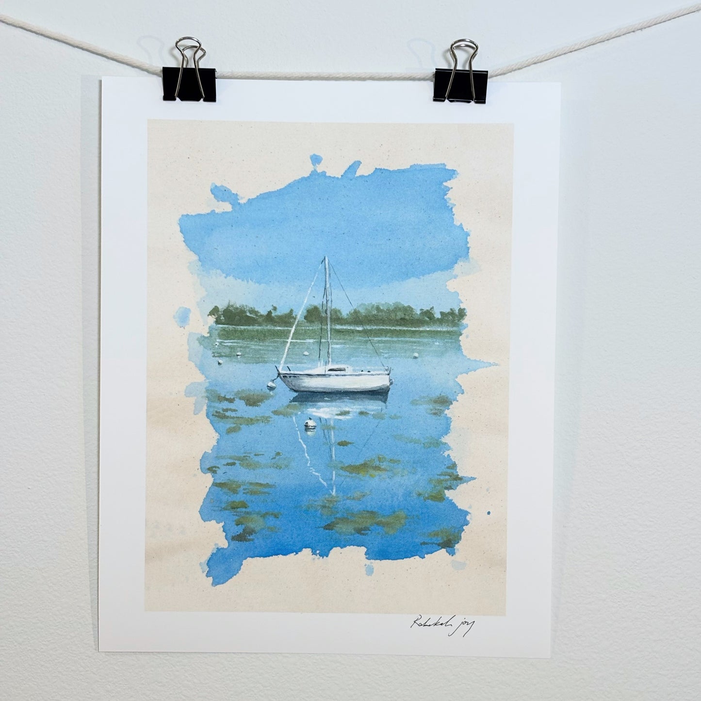 ‘Sailboat Study no.7’ print