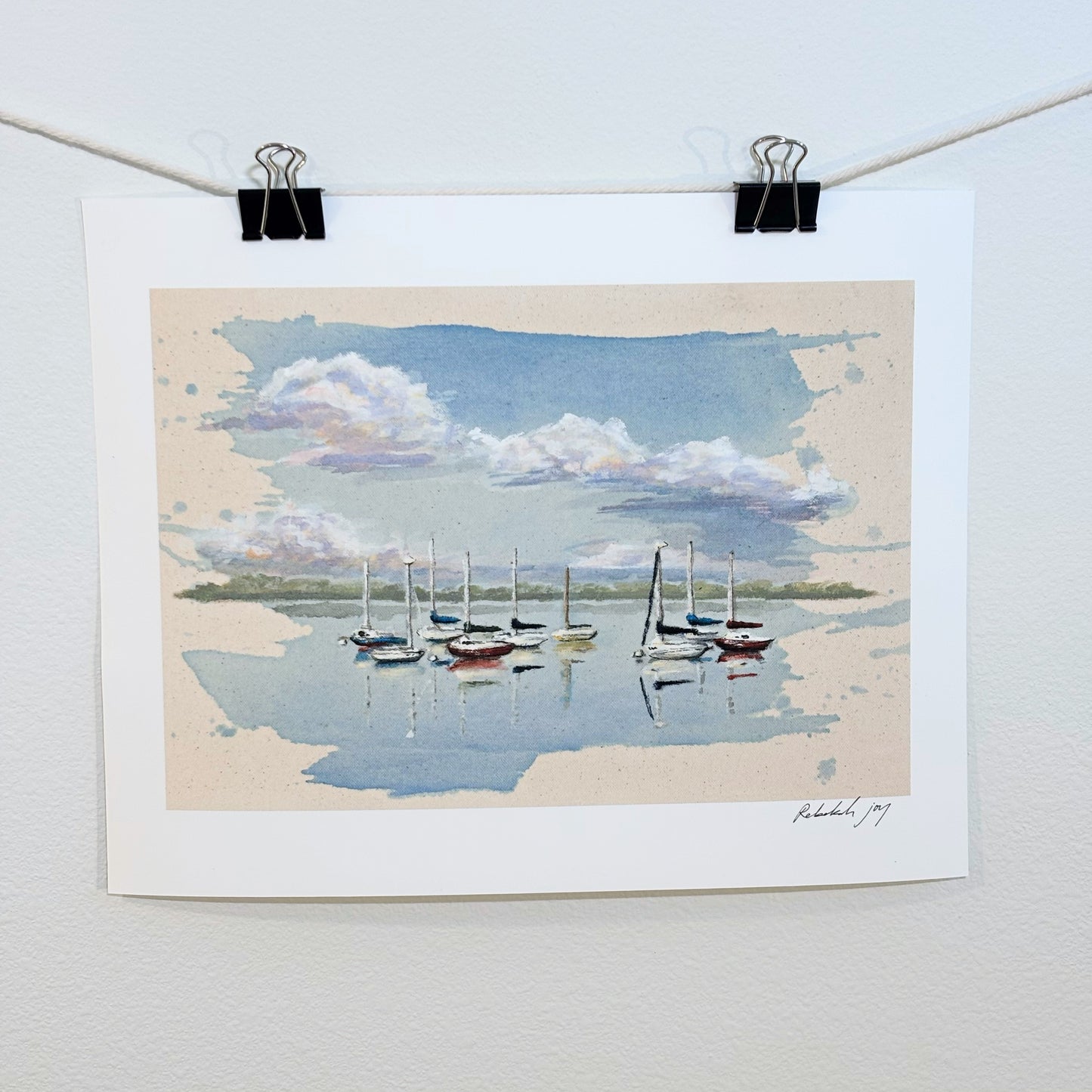 ‘Sailboat Study no.1’ print