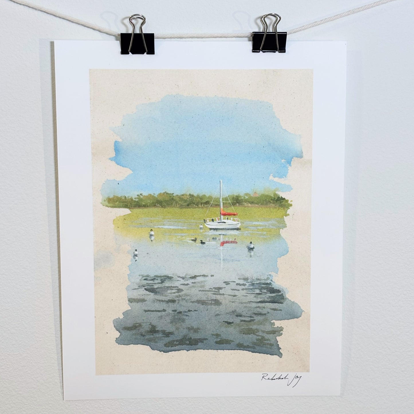 ‘Sailboat Study no.6’ print