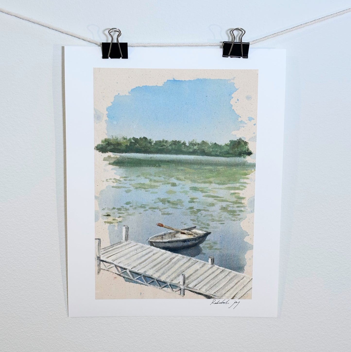 ‘Sailboat Study no.2’ print