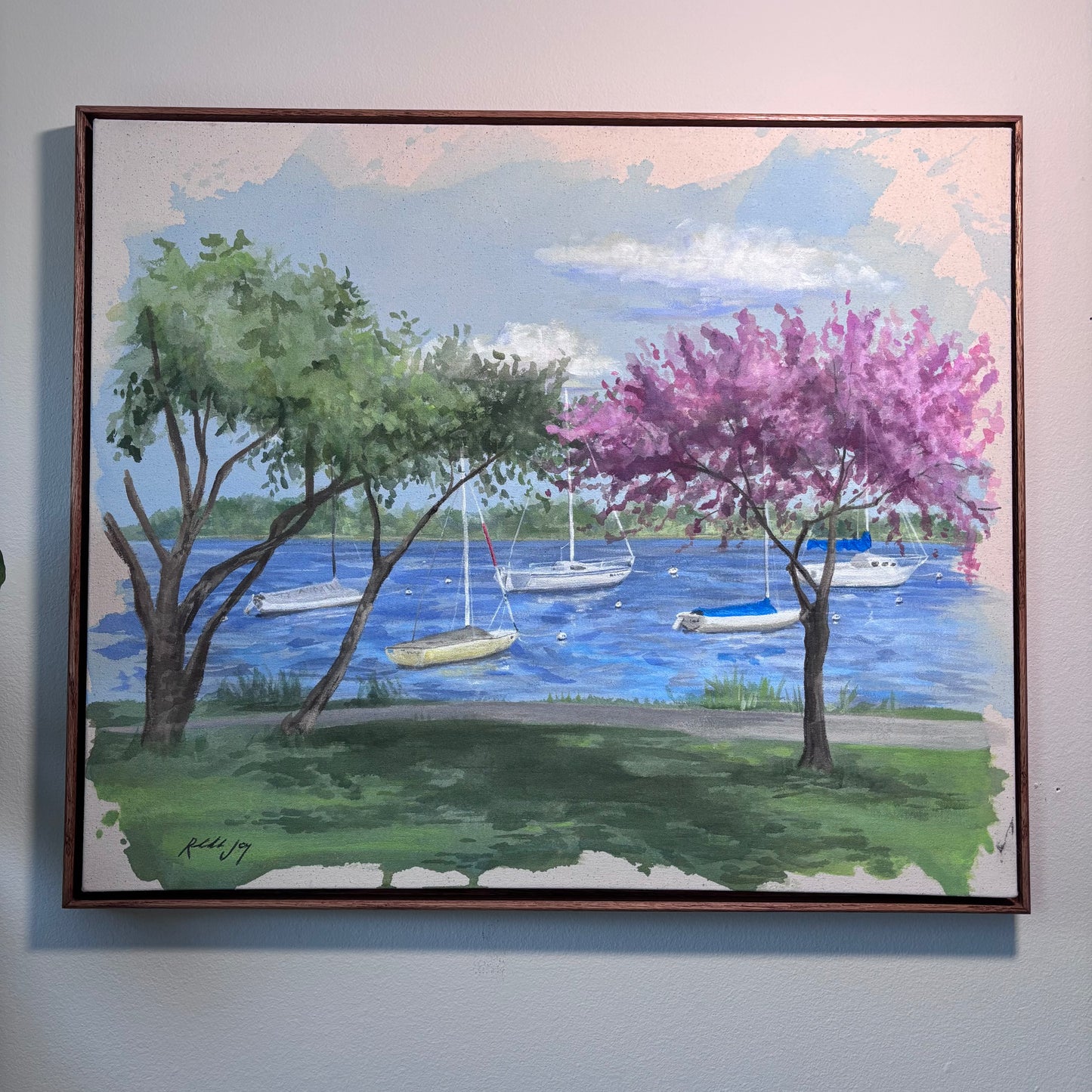 Lake Harriet in May