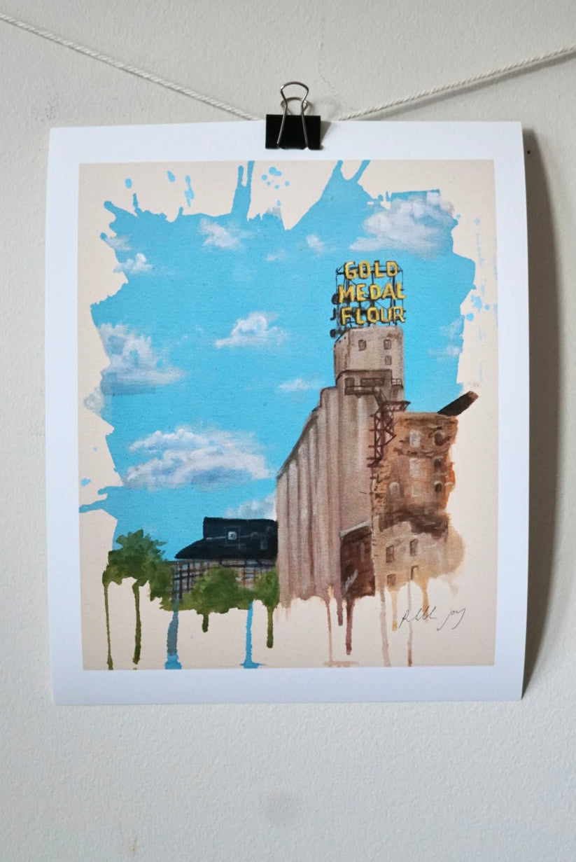 "Mill City" Print