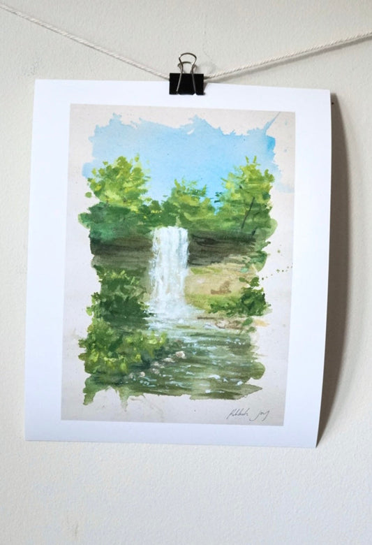 "Minnehaha Falls" Print