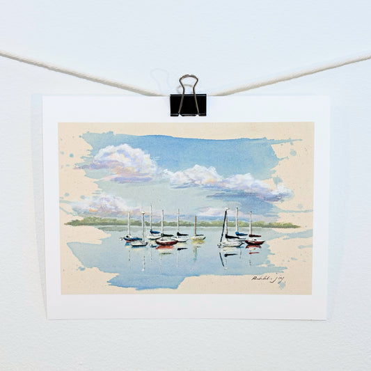 ‘Sailboat Study no.1’ print