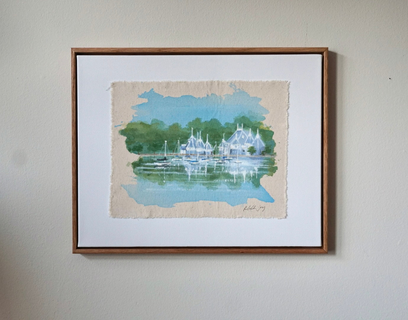 Sailboat Study No.10 Original