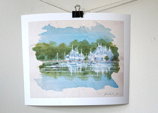 "Sailboat Study No.10" Print