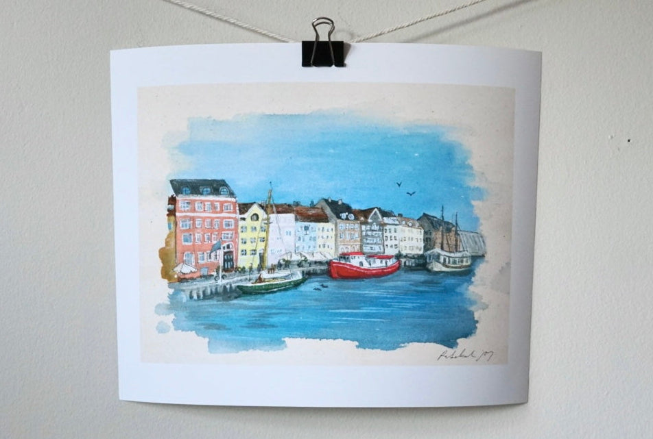 "Copenhagen" Print