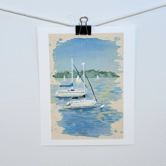 ‘Sailboat Study no.3’ print