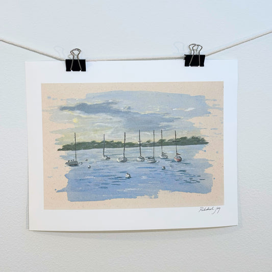 ‘Sailboat Study no.5’ print